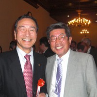 小西公認会計士協会東京会会長と山本副会長